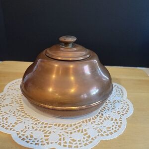 Vintage Copper Lidded Bowl Spantan Minneapolis